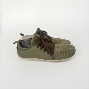 Vivobarefoot Kanna Knit Mesh Sneakers Shoes Olive Green Hiking Trails Running 9